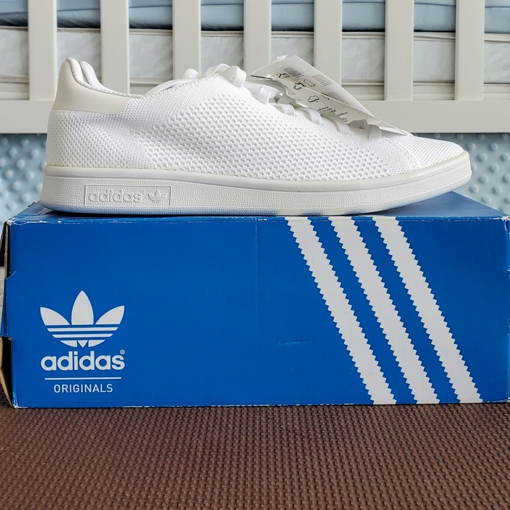 *SOLD* Adidas Stan Smith Primeknit BNWT White 8